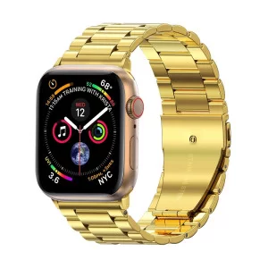 Ремешок Goospery Metal Band Apple Watch (44 mm) [Gold]